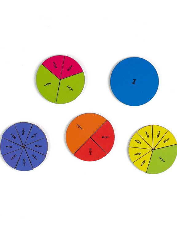 Игра развивающая "Дроби" 3+ (дерево) Сибирские Игрушки