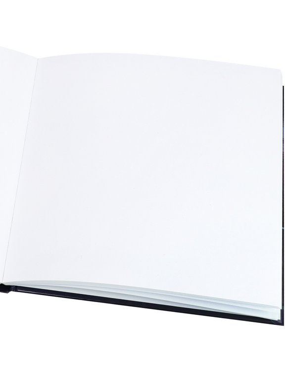 Скетчбук 200*200 мм, 40л. сшивка "Планета" 160 г/м2, бумага белая