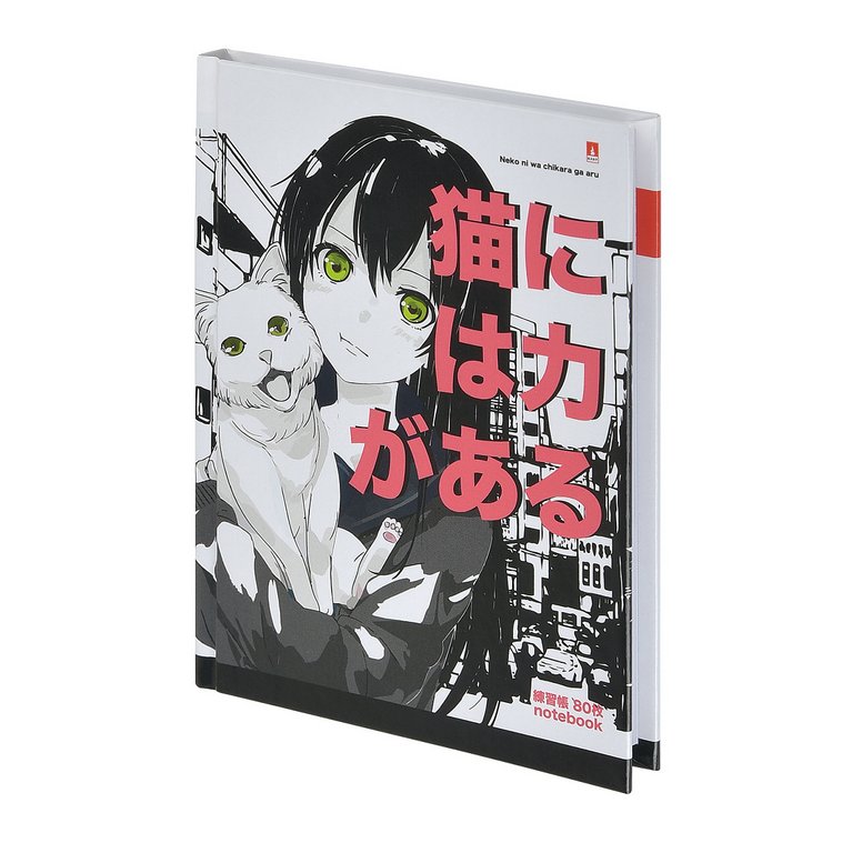 Бизнес-блокнот А6  80л., 110*145 мм, Альт "MANGA ANIME.CITY"