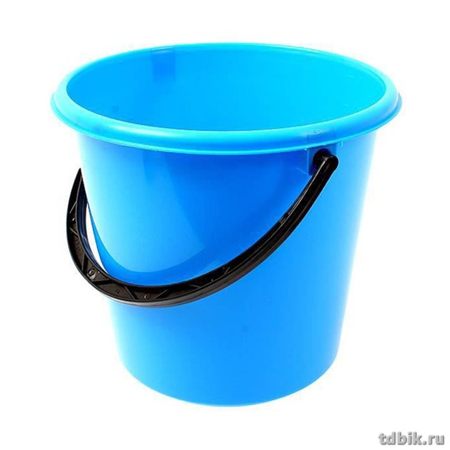 Ведро пластиковое без крышки  5 л.