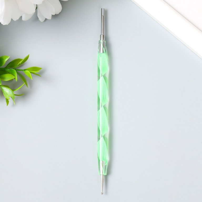 Квиллинг инструмент "Слот" двухсторонний с акриловой ручкой 14 см