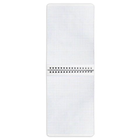 Блокнот А5  60л., 146*206 мм, на гребне BRAUBERG "Black" клетка