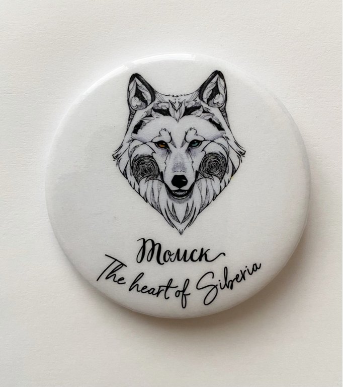 Значок Томск закатной (ассорти)