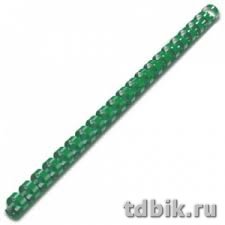 Гребенки пласт. d = 12 mm (зел) 100 шт/уп (100 листов)