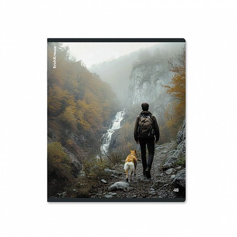 Тетрадь 48 лист кл. А5 на скрепке "Friends" 5 ВИДОВ