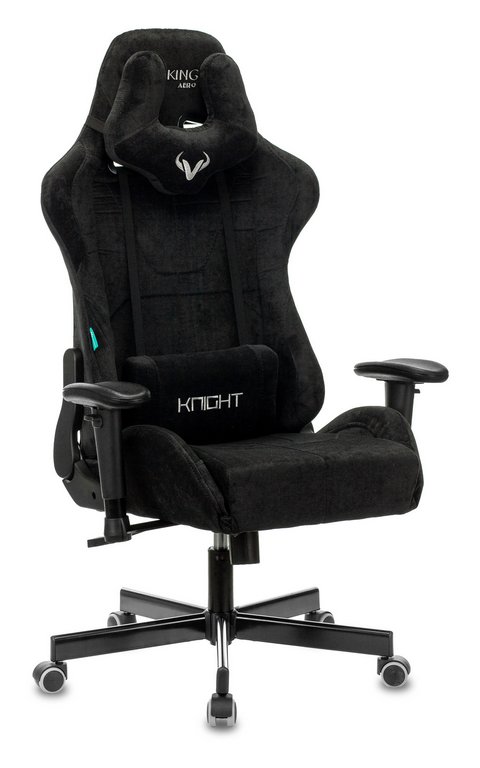 Кресло игровое Бюрократ VIKING KNIGHT Fabric (ткань, цв.  черный)