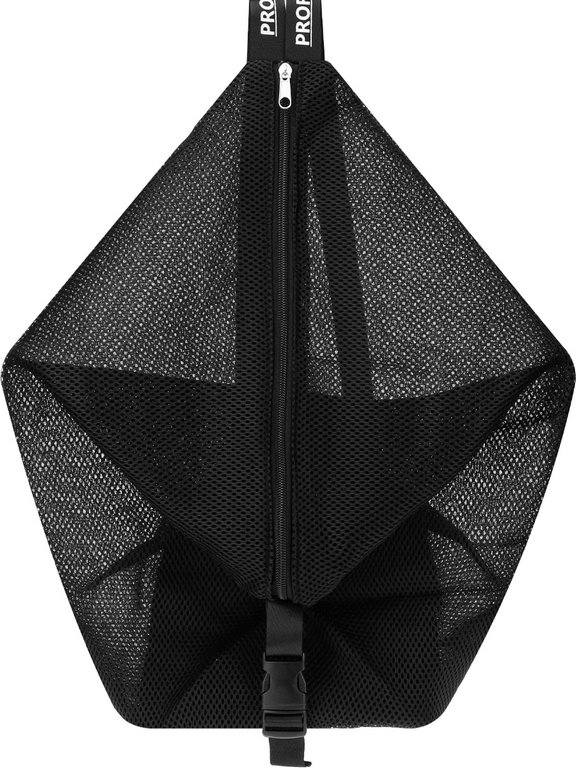 Сумка-рюкзак для обуви  черная 25,5*54*22 см на молнии