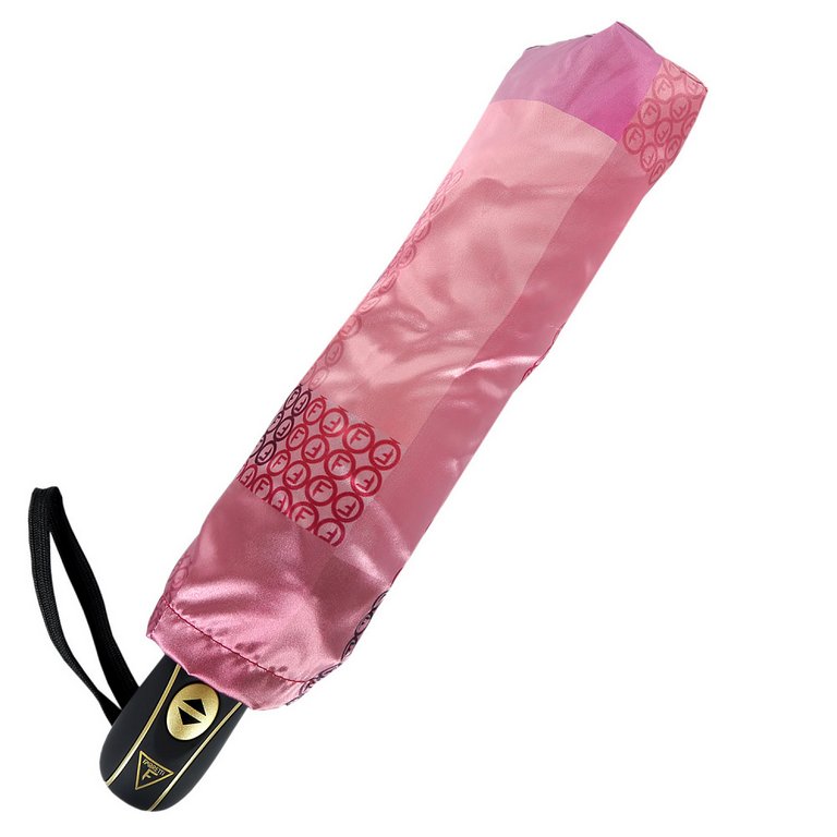 Зонт женский суперавтомат Fabretti, 3 сложения, сатин