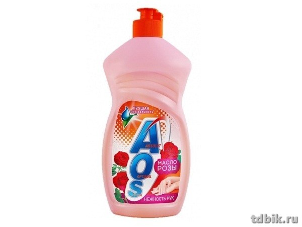 Жидкость д/мытья посуды Aos с лимоном 900 мл.