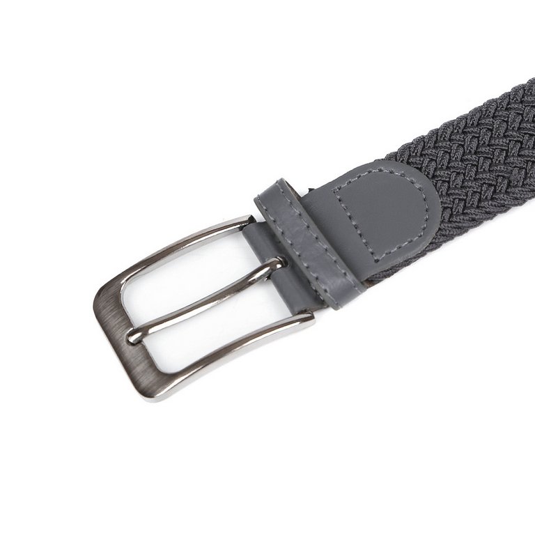 Ремень FABRETTI универсальный, полиэстер размер 125, серый