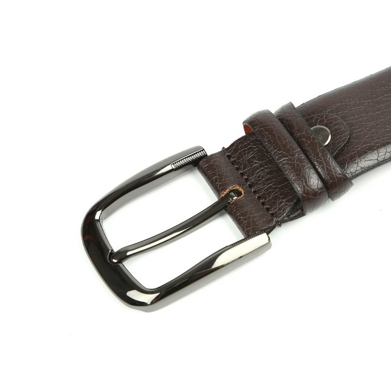 Ремень FABRETTI мужской, натуральная кожа, размер 125, коричневый