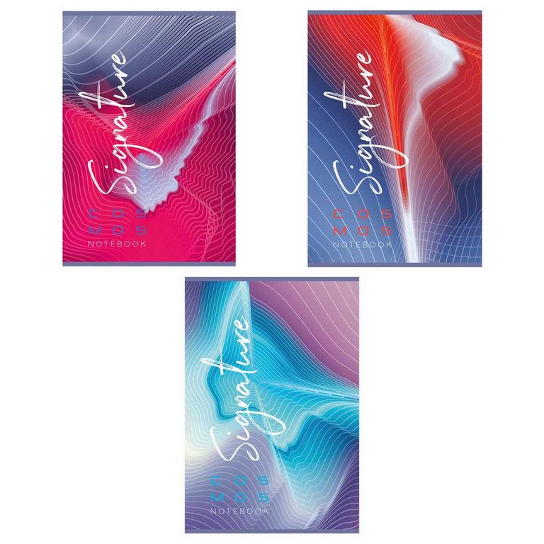 Тетрадь 48 лист кл. А4 на скрепке "Симфония"