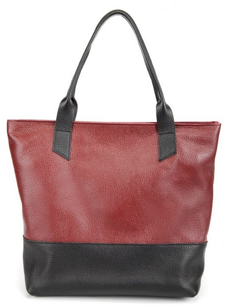 Сумка женская Mistral, цвет бордо, кожа