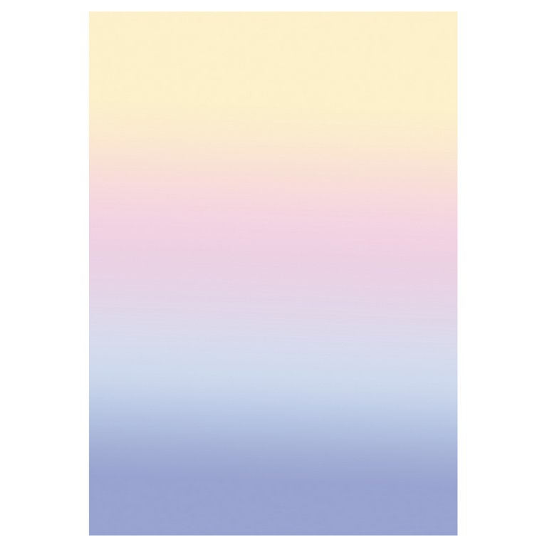 Бумага упаковочная 70*100см  в рулоне (ассорти) "Gradient" MESHU