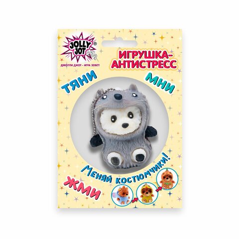 Мялка "Милашки" 6*5 см ассорти JOLLY JOT