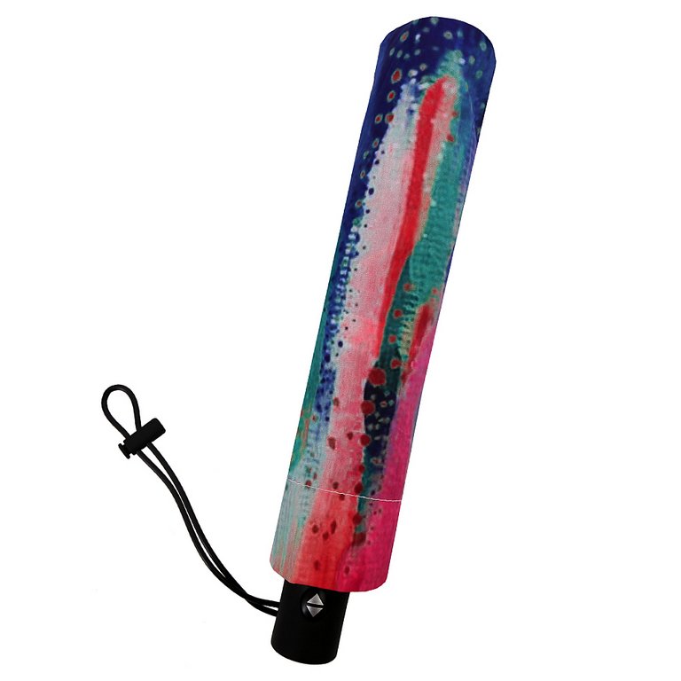 Зонт женский суперавтомат Fabretti, мини , 3 сложения, эпонж