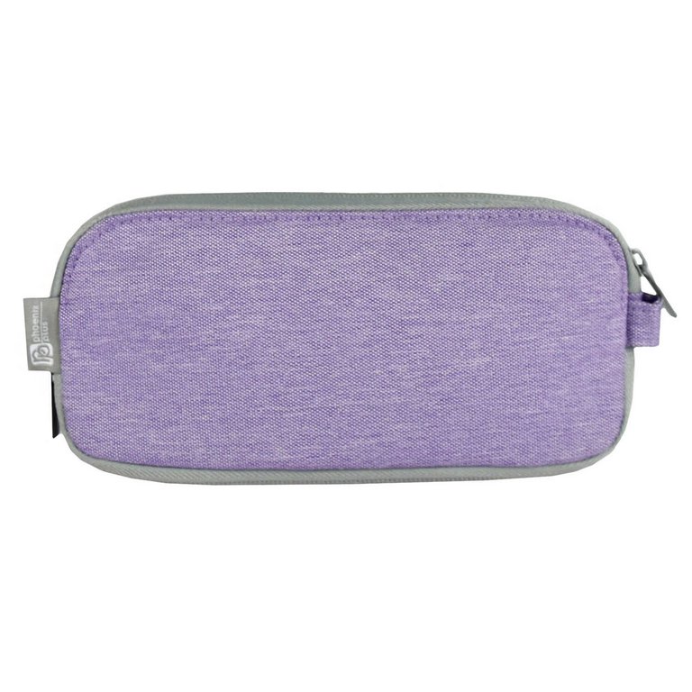 Пенал  для девочки Феникс+ "Сиреневый" 21*9*2 см