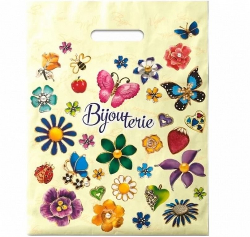 Пакет пробивной 31*40см (60 мкм) "Бижутерия" ПВД