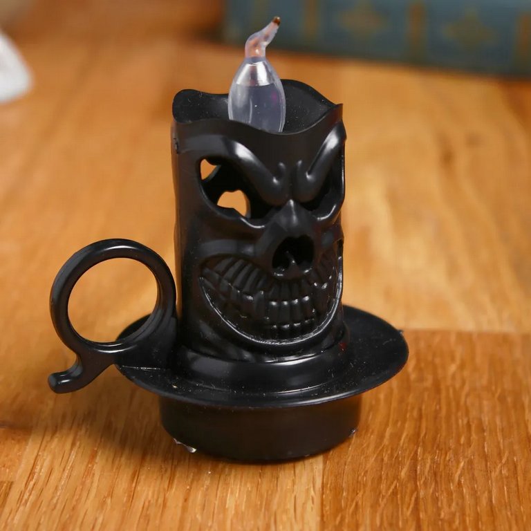 Свеча LED "Хэллоуин" микс  6см