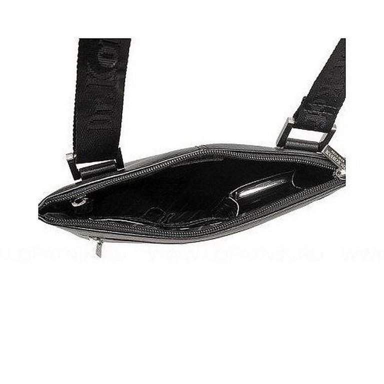 Сумка для документов Dr.Koffer 23*27*5см, нат. кожа, черный