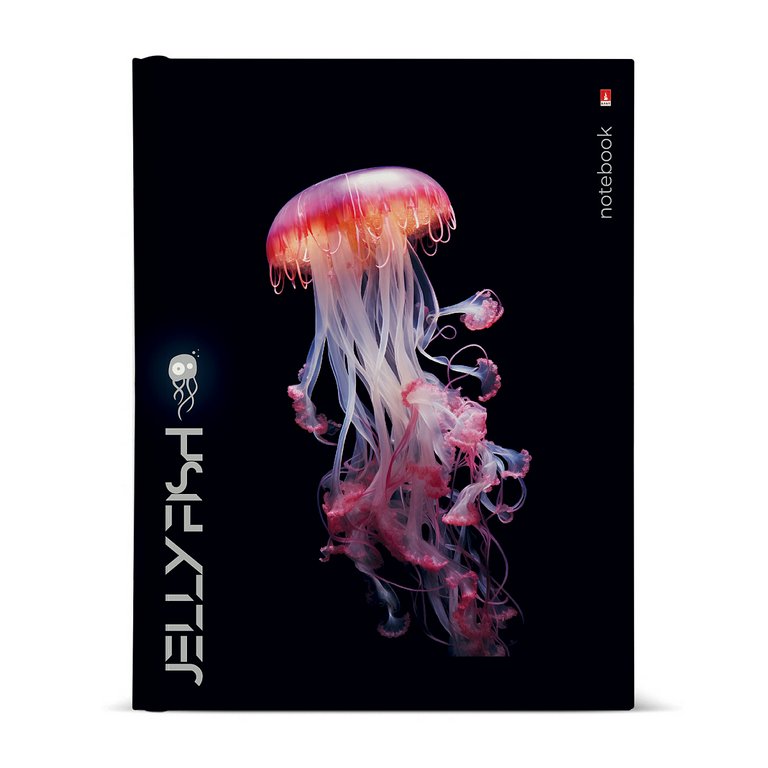 Тетрадь 80 лист кл. А5 на кольцах со сменным блоком "Медузы фентези"