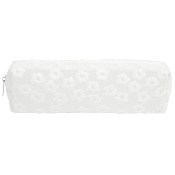 Пенал  для девочки Darvish 22*6,5*5,5см белый