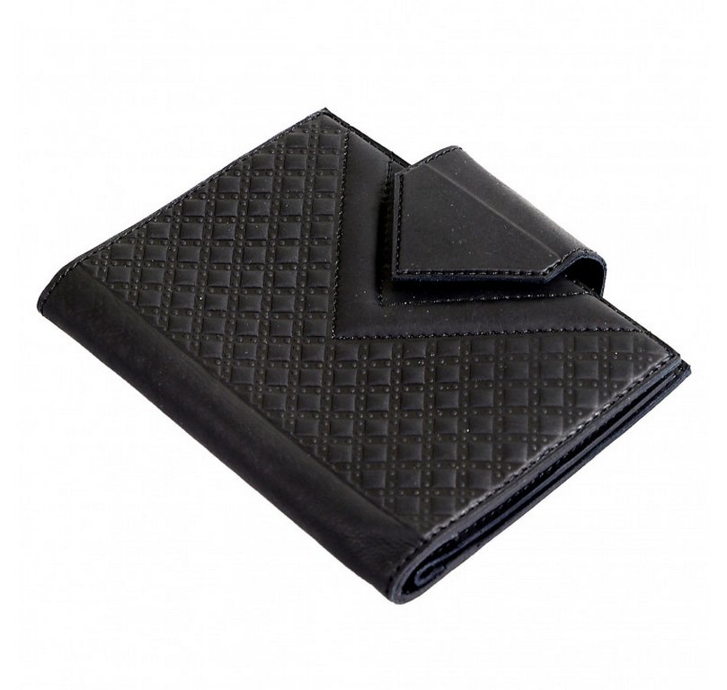 Бумажник для автодокументов Макей, нат. кожа, цвет черный