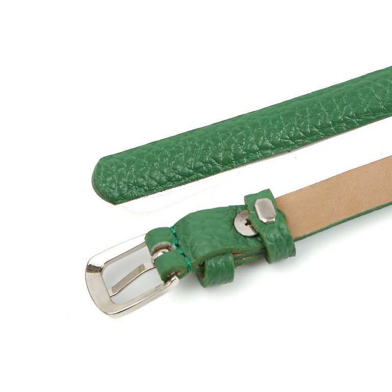 Ремень FABRETTI женский, натуральная кожа, размер 120, зеленый