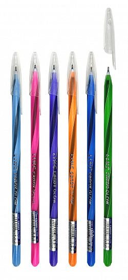 Ручка шариковая масляная Linc Candy 0,7мм синяя (однораз., линия 0,3мм) игольч.