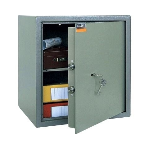 Сейф офисный Valberg (460*440*355мм/456*436*301мм) 61л, 27кг, ключевой замок