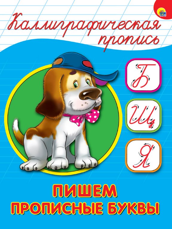 Пропись каллиграфическая "Пишем прописные буквы" Prof-Press