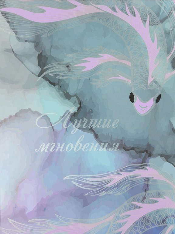 Фотоальбом магнитные листы 20шт, 23*29см "Волшебные рыбки" твердая обложка, спираль