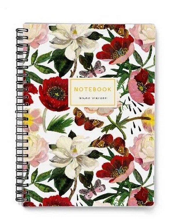 Тетрадь 60 лист кл. А5 на гребне, "ПИОНЫ"