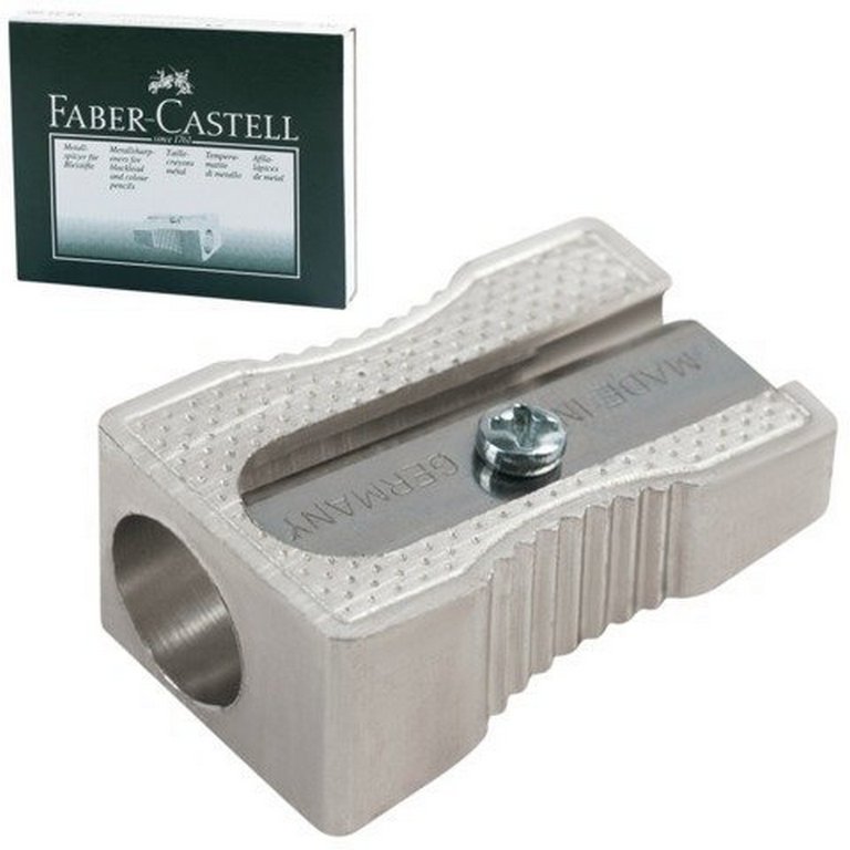 Точилка металлическая Faber-Castell