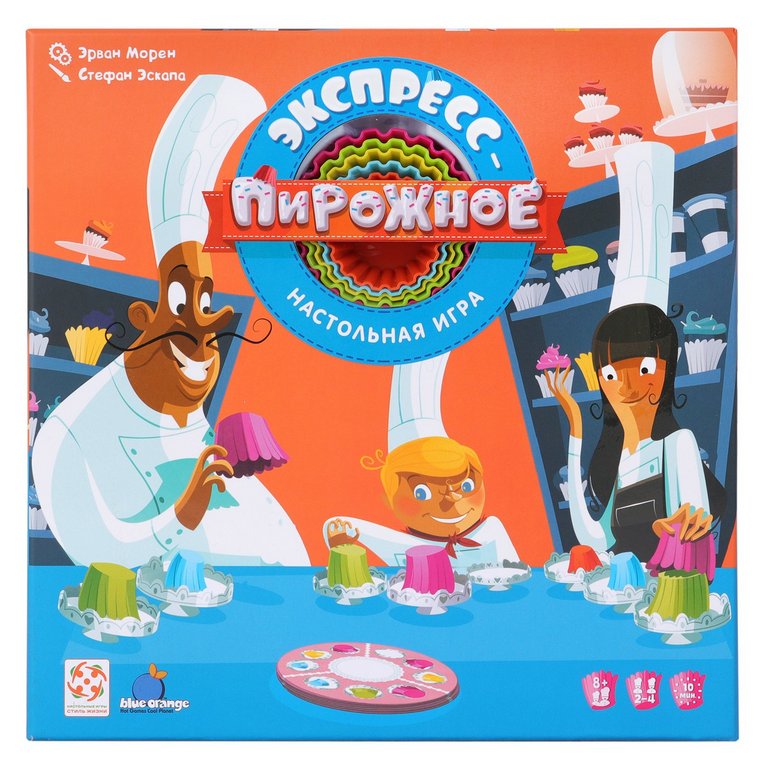 Игра настольная  .8+ "Экспресс-пирожное" (2-4 игрока, 10 мин) Стиль жизни