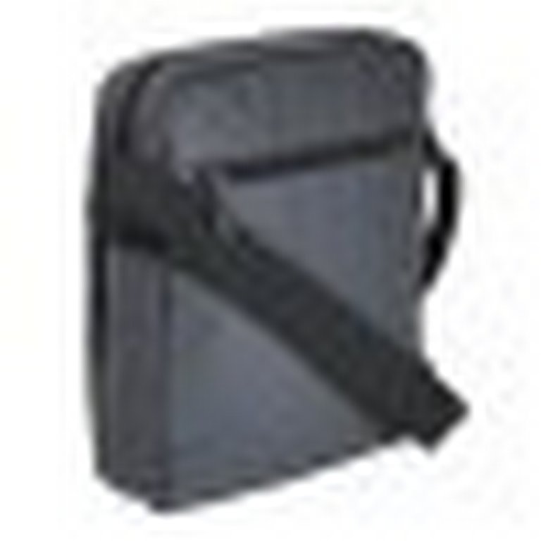 Сумка мужская Henry Backer полиэстер, на плечевом ремне, серая