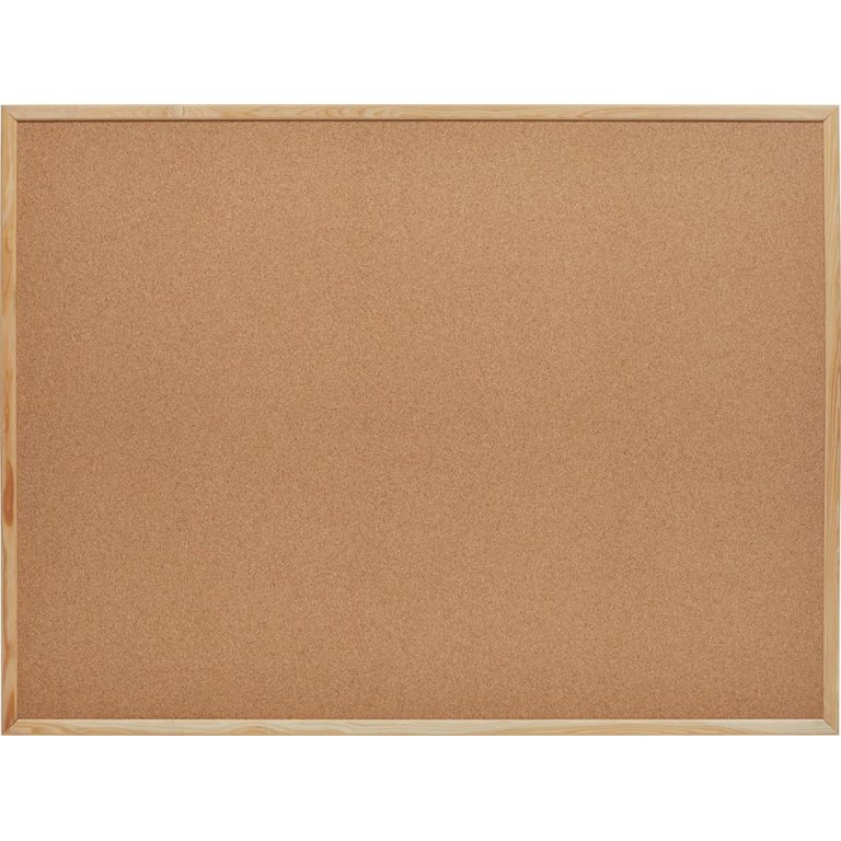 Доска пробковая  900*1200 мм деревянная рамка Attache