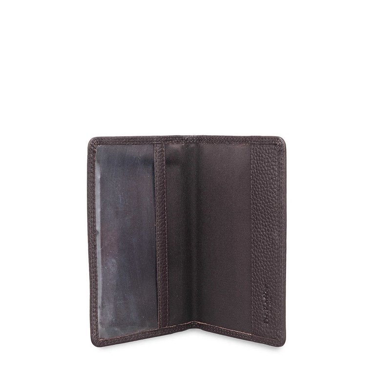 Обложка для паспорта Dr.Koffer нат. кожа, коричневый