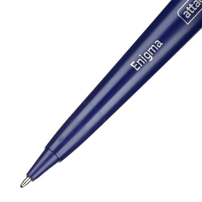 Ручка шариковая настольная синий корпус Attache "Enigma" 1,0 мм синяя (линия 0,8мм)