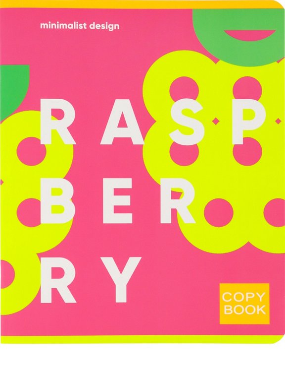 Тетрадь 48 лист кл. А5 на скрепке "ЯРКАЯ ЕДА" ассорти Collezione