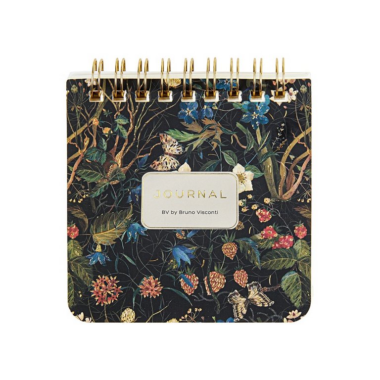 Блокнот А7  60л.,  90*90 мм, на гребне Bruno Visconti "POCKET JOURNAL. Лесные ягоды"
