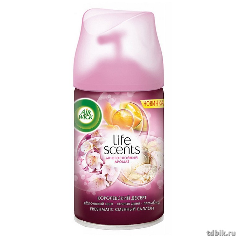 Освежитель воздуха автоматический Airwick Freshmatic 250 мл, зап. блок "Райский десерт" Освежитель воздуха автоматический Airwick Freshmatic 250 мл, зап. блок "Райский десерт"
