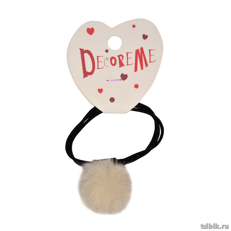 Резинка для волос 1шт, 5цв. Dekoreme