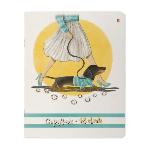 Тетрадь 48 лист кл. А5 на скрепке "ГОРОДСКАЯ ПРОГУЛКА"