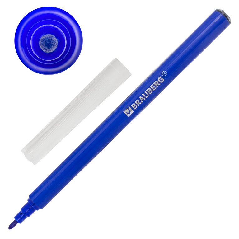 Набор фломастеров 24 цв. BRAUBERG "Классические"