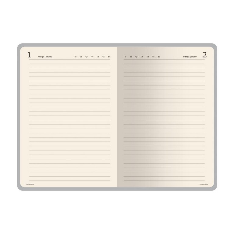 Ежедневник полудат. 148*210 мм Bruno Visconti "Profy", со сменным блоком, коричневый