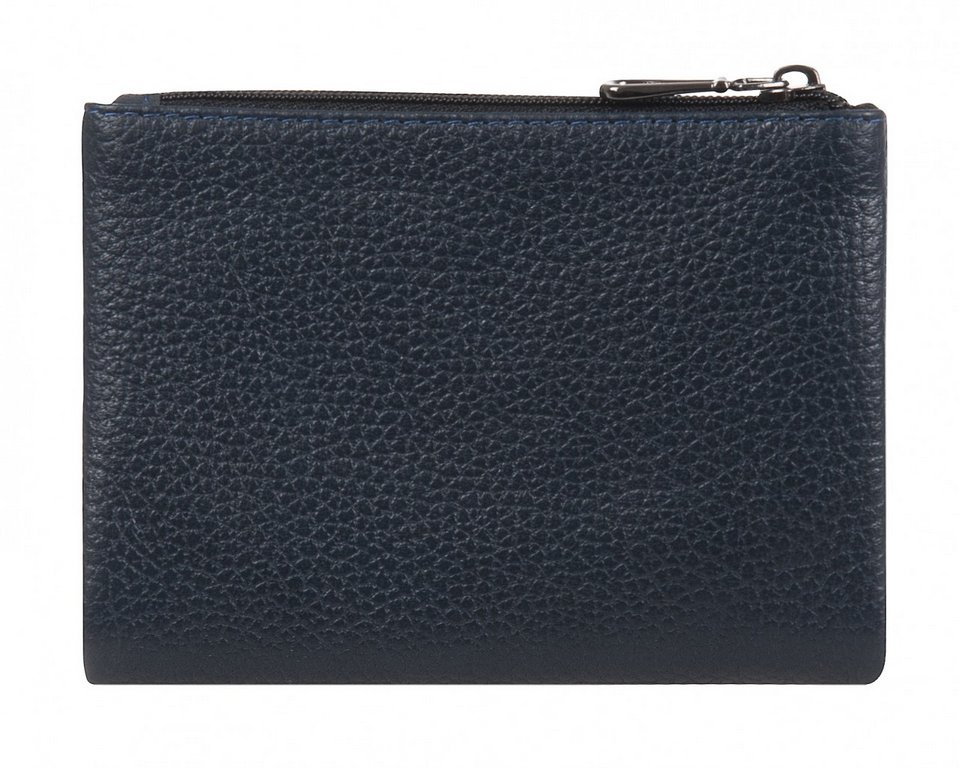 Портмоне Franchesco Mariscotti нат. кожа, синий