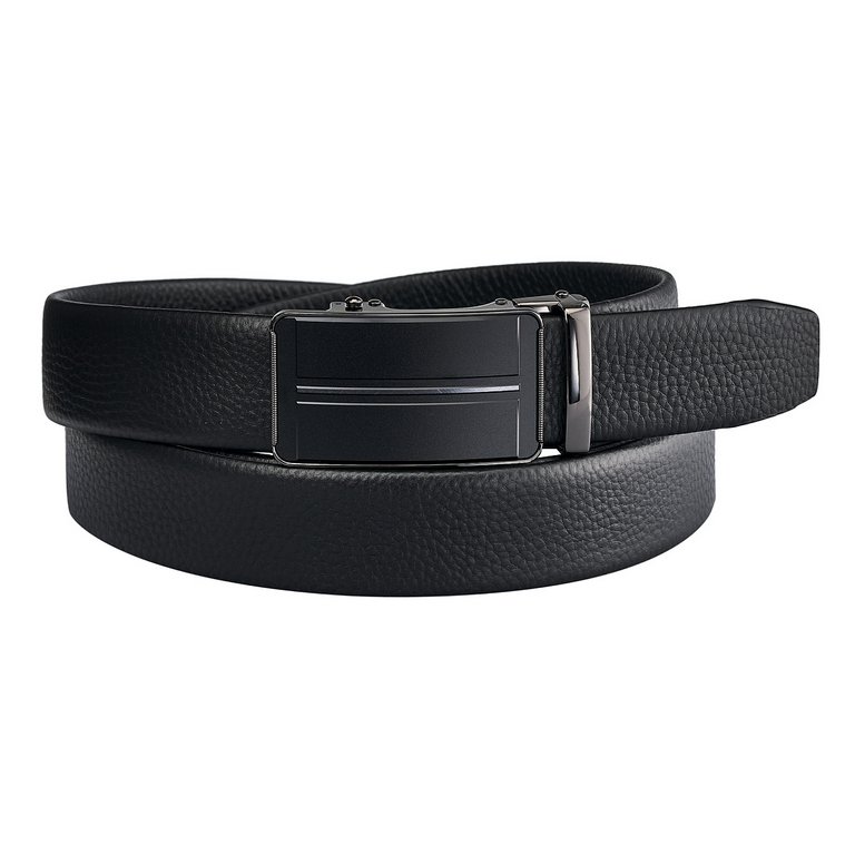 Ремень Dr.Koffer мужской нат. кожа, черный