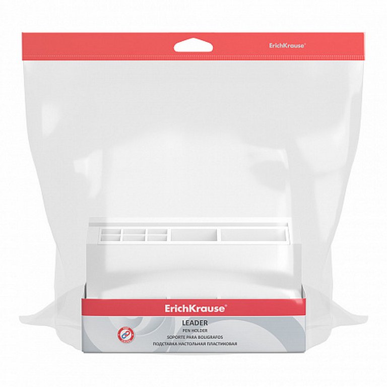 Подставка наст д/канц. принадлеж. Erich Krause "Лидер" белая