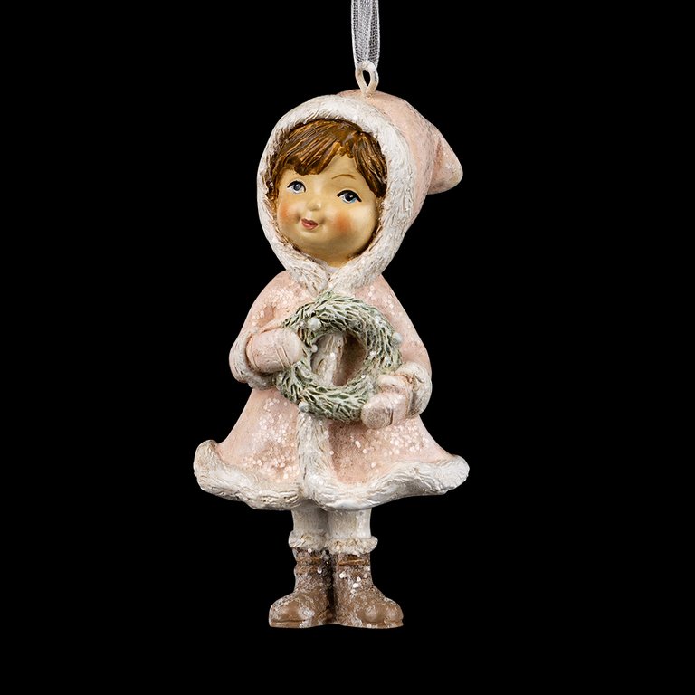 Украшение елочное из полирезины "Малютка зефирная" 4,5х8х3 см